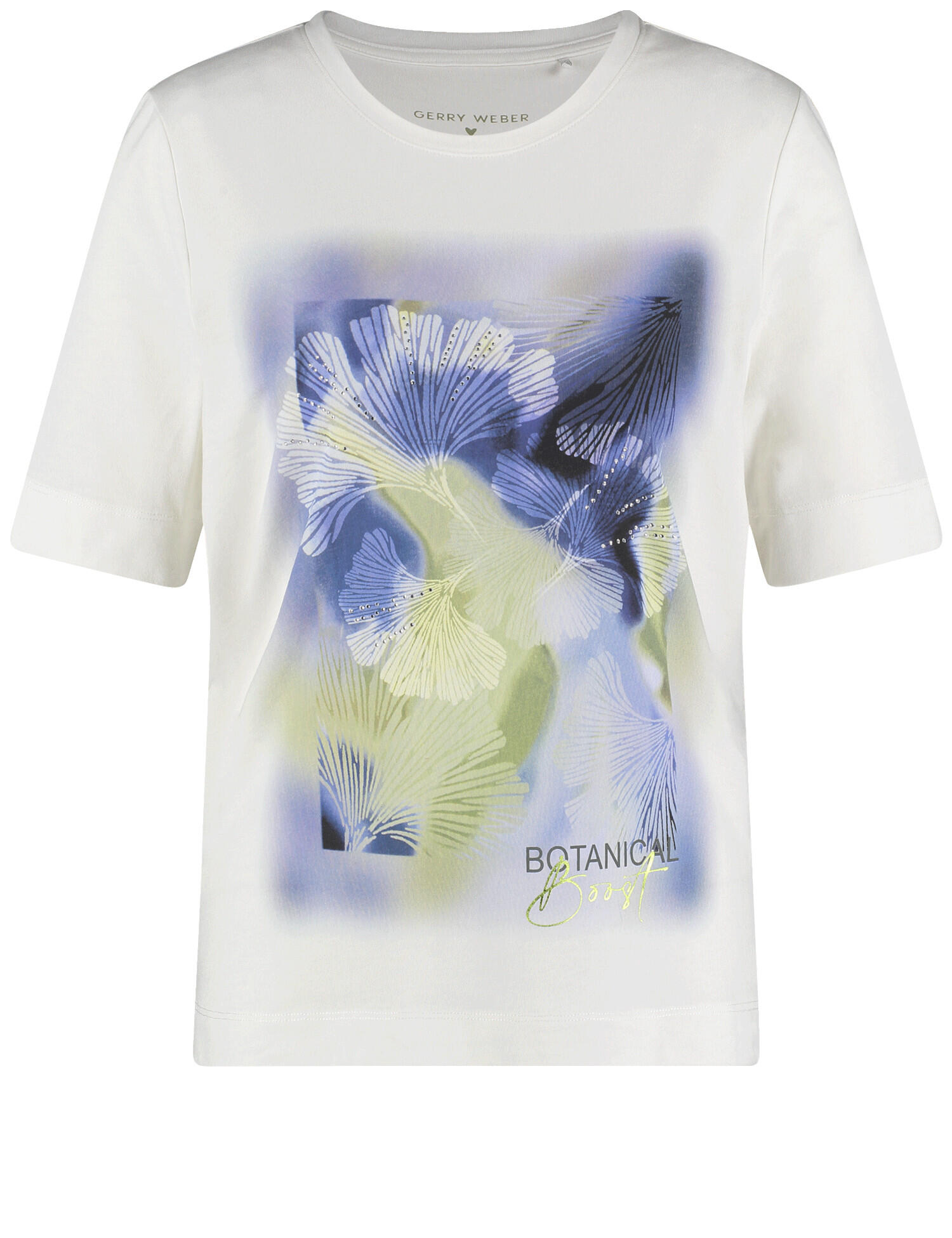 GERRY WEBER Collection - T-SHIRT 1/2 ARM 99700 / blue/green shades - Gr. - 48 von GERRY WEBER Collection