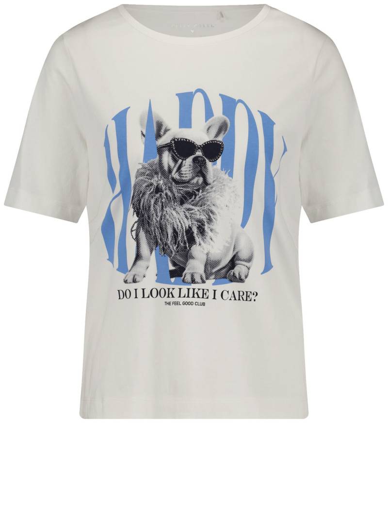 GERRY WEBER Collection - T-SHIRT 1/2 ARM offwhite/placement - Gr. - 44 von GERRY WEBER Collection