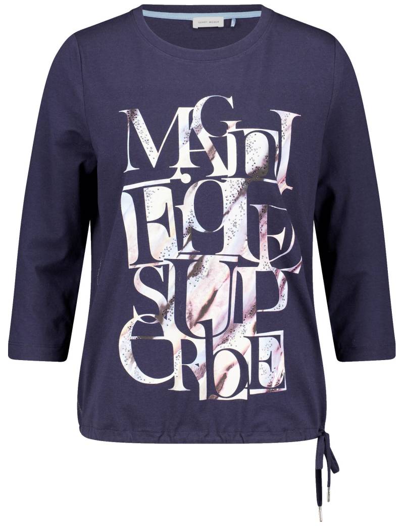 GERRY WEBER Collection - T-SHIRT 3/4 ARM night sky based placement - Gr. - 46 von GERRY WEBER Collection