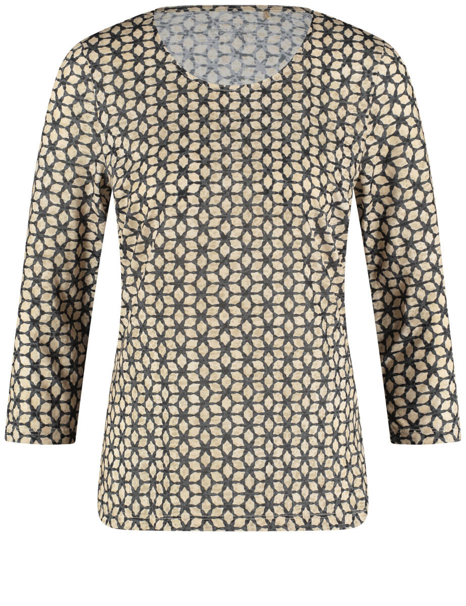 GERRY WEBER Collection - T-SHIRT 3/4 ARM schwarz - Gr. - 38 von GERRY WEBER Collection