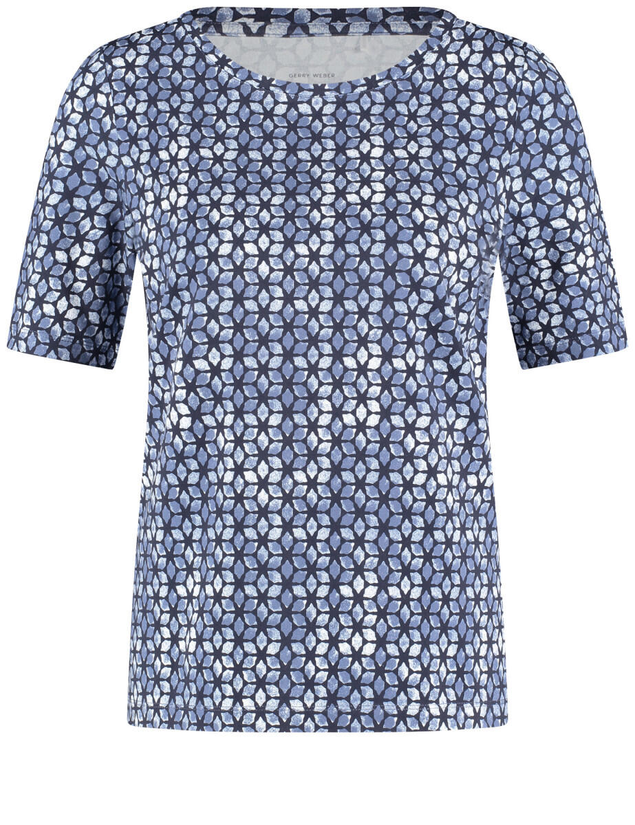 GERRY WEBER Collection - T-Shirt blau - Gr. - 36 von GERRY WEBER Collection
