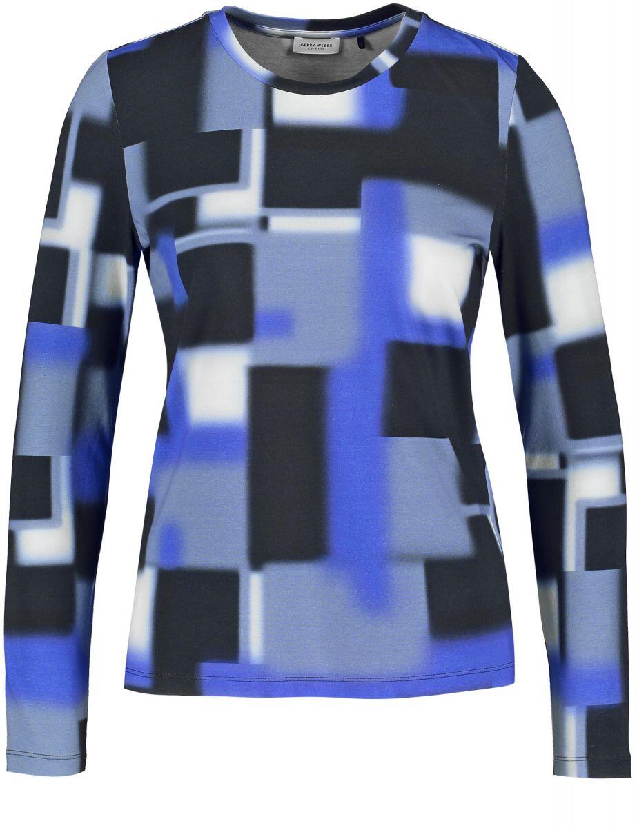 GERRY WEBER Collection - T-Shirt blau - Gr. - 40 von GERRY WEBER Collection