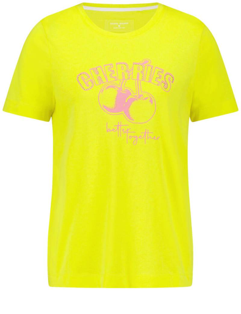 GERRY WEBER Collection - T-Shirt mit Frontprint gelb - Gr. - 42 von GERRY WEBER Collection