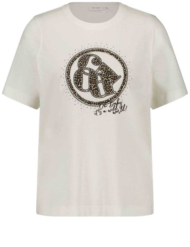 GERRY WEBER Collection - T-Shirt mit Frontprint weiß - Gr. - 38 von GERRY WEBER Collection