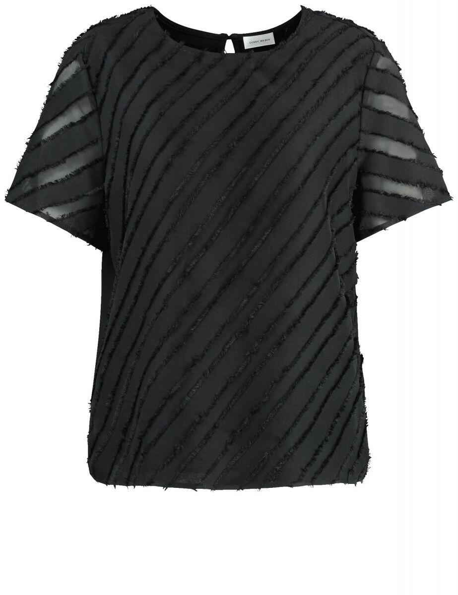 GERRY WEBER Collection - T-Shirt schwarz - Gr. - 40 von GERRY WEBER Collection
