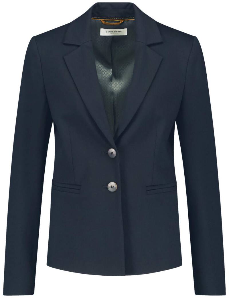 GERRY WEBER Collection - Taillierter Blazer blau - Gr. - 48 von GERRY WEBER Collection