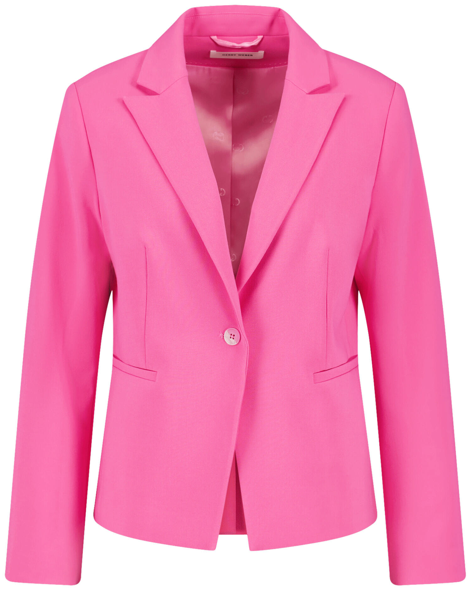 GERRY WEBER Collection - Taillierter Blazer mit Stretchkomfort pink - Gr. - 44 von GERRY WEBER Collection