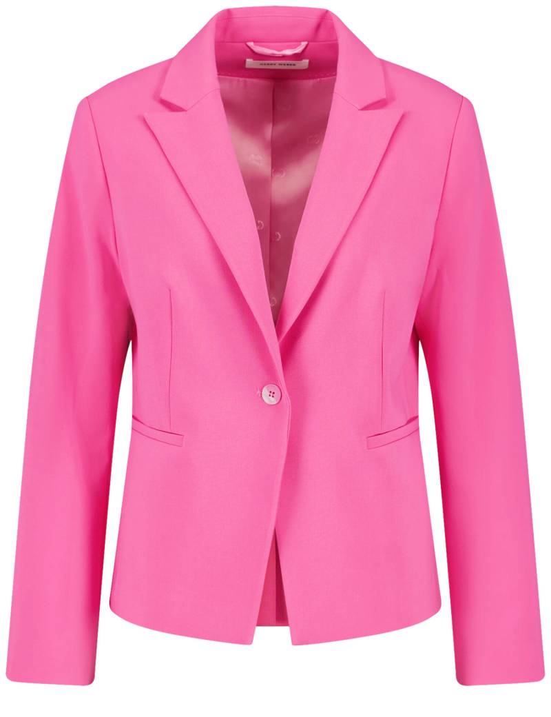 GERRY WEBER Collection - Taillierter Blazer mit Stretchkomfort pink - Gr. - 44 von GERRY WEBER Collection