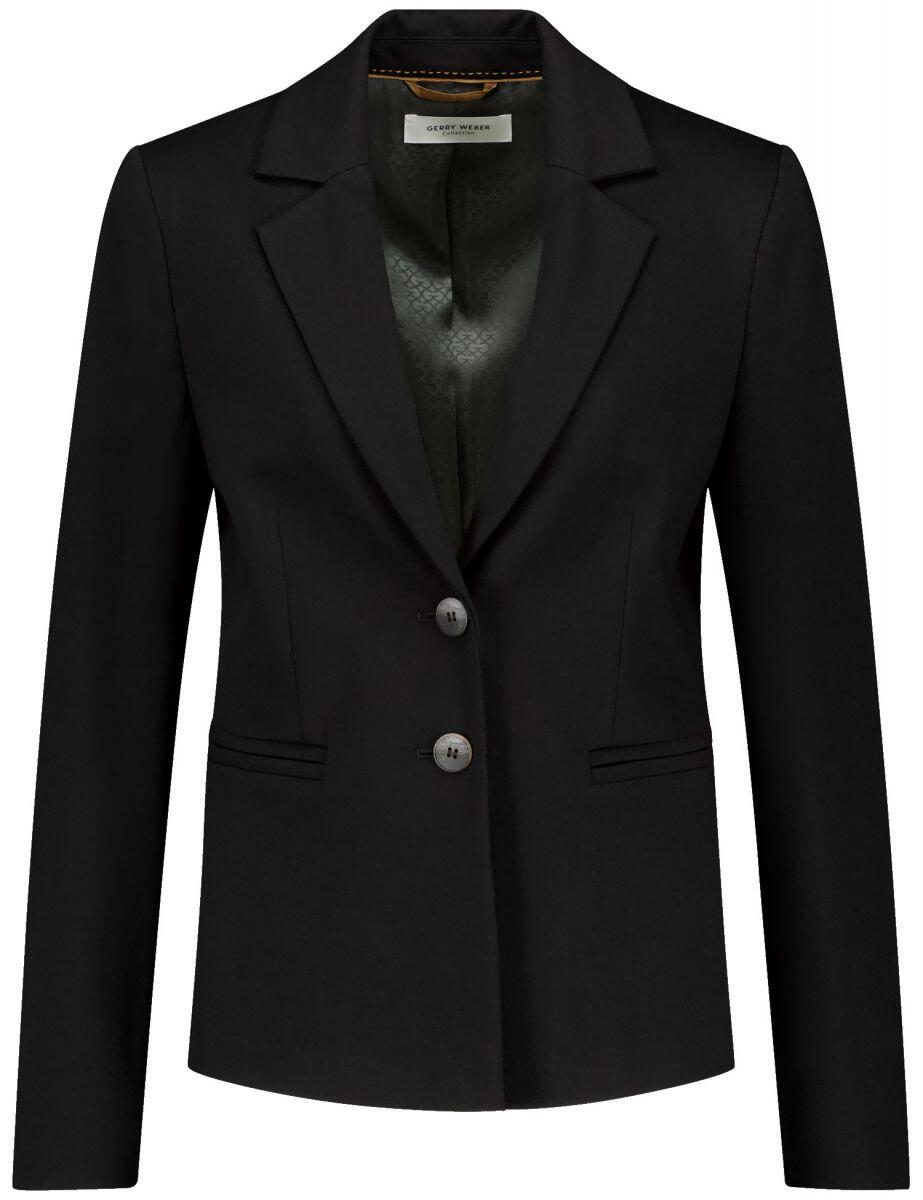 GERRY WEBER Collection - Taillierter Blazer schwarz - Gr. - 38 von GERRY WEBER Collection