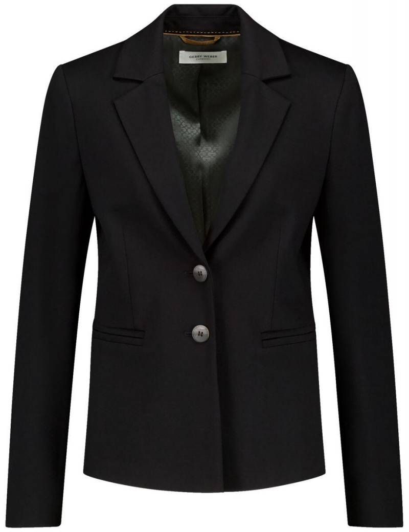 GERRY WEBER Collection - Taillierter Blazer schwarz - Gr. - 44 von GERRY WEBER Collection