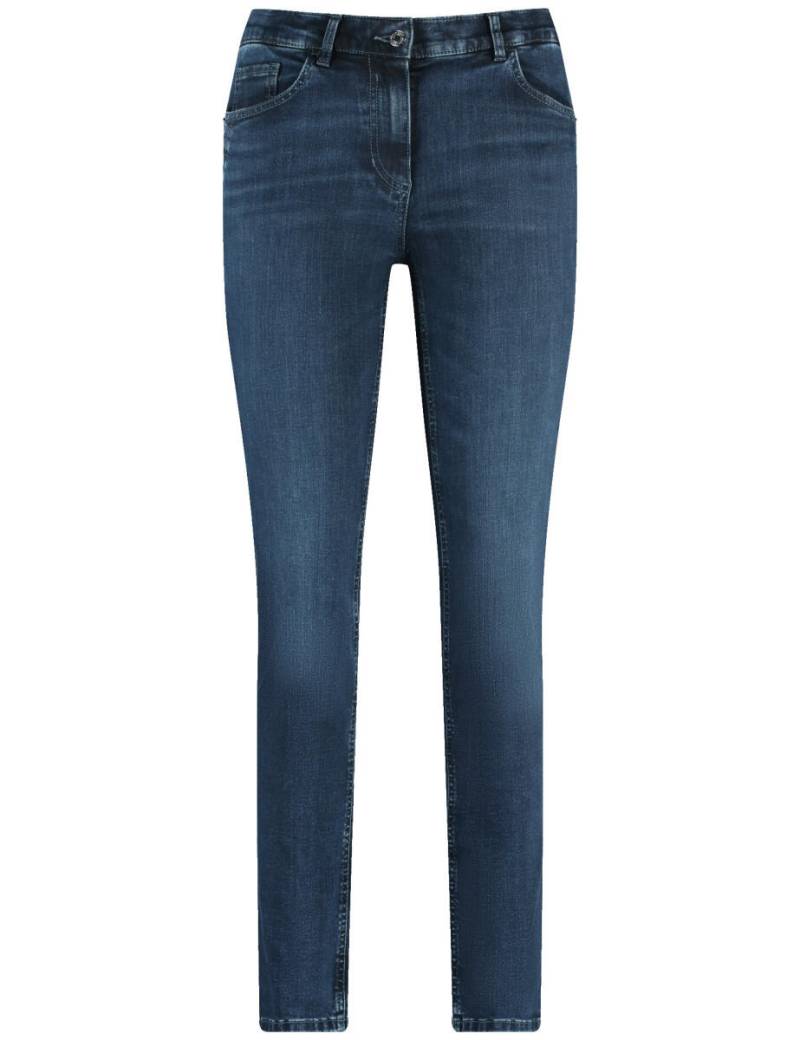 GERRY WEBER Edition - 5-Pocket Jeans ALIS꞉SA blau von GERRY WEBER Edition