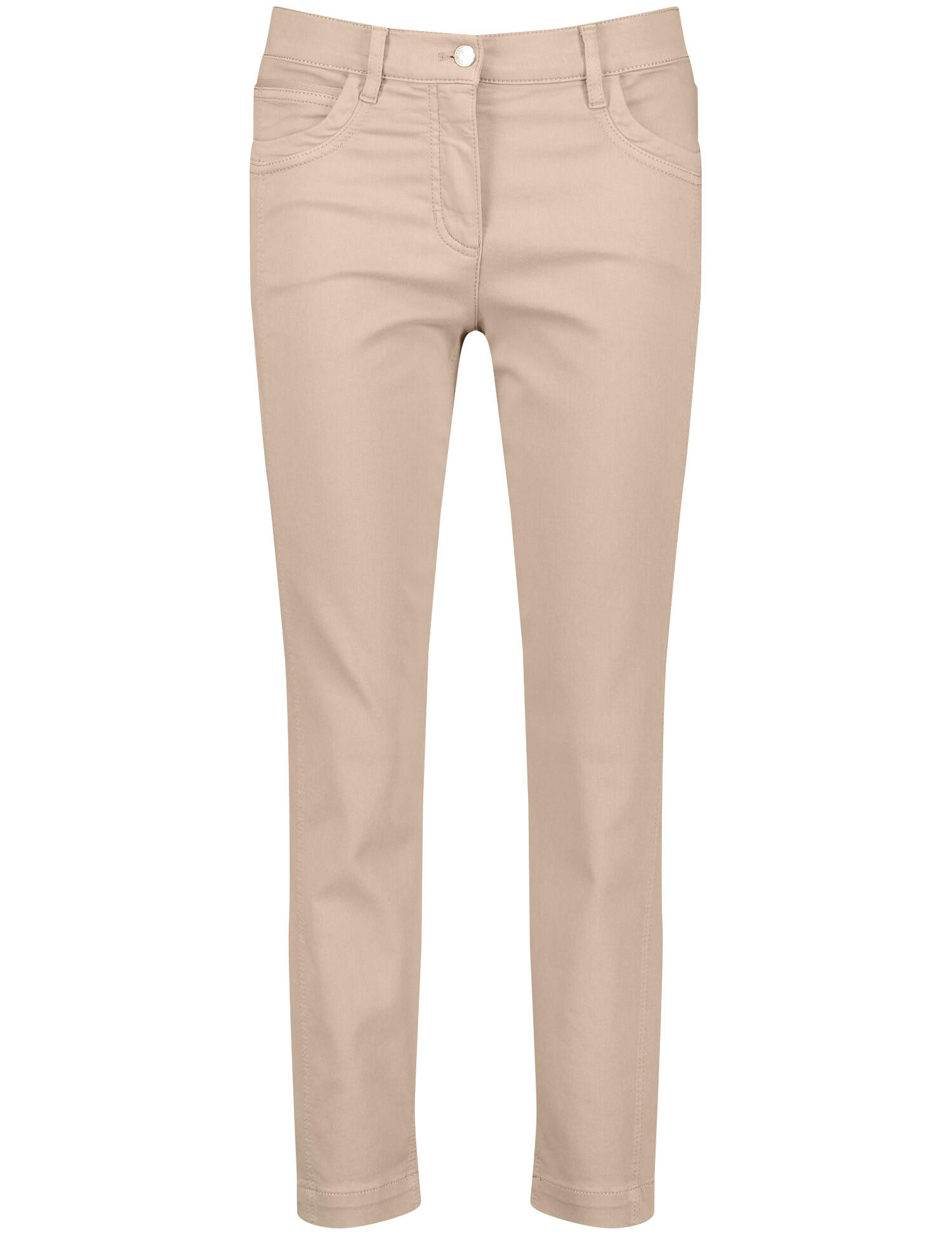 GERRY WEBER Edition - 5 Pocket Jeans BEST4ME CROPPED caramel - Gr. - 46R von GERRY WEBER Edition