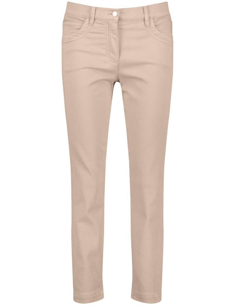 GERRY WEBER Edition - 5 Pocket Jeans BEST4ME CROPPED caramel - Gr. - 46R von GERRY WEBER Edition