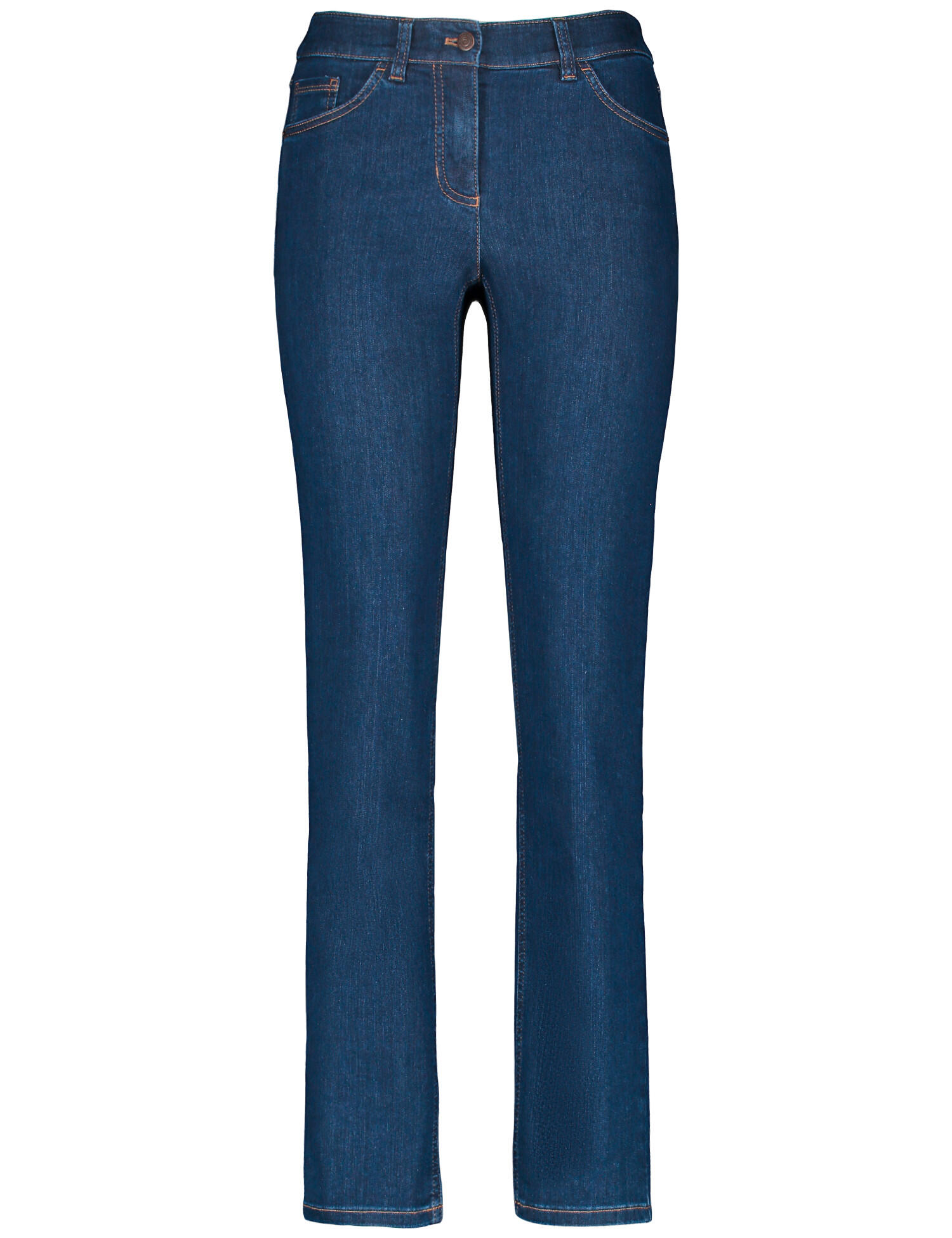 GERRY WEBER Edition - 5-Pocket Jeans Best4me Slimfit blue denim - Gr. - 44S von GERRY WEBER Edition