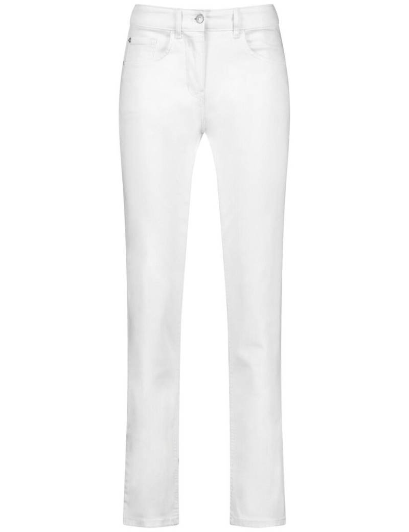 GERRY WEBER Edition - 5-Pocket Jeans SOL꞉INE BEST4ME Slim Fit beige/weiß von GERRY WEBER Edition