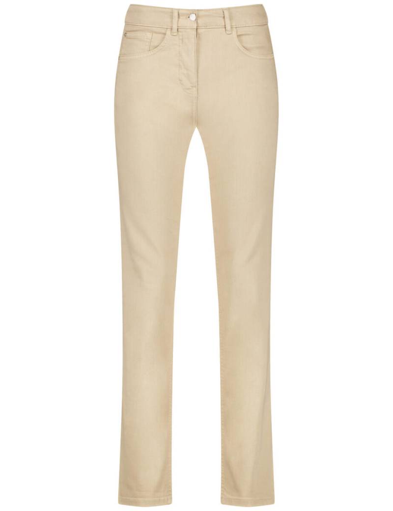 GERRY WEBER Edition - 5-Pocket Jeans SOL꞉INE BEST4ME Slim Fit beige/weiß von GERRY WEBER Edition