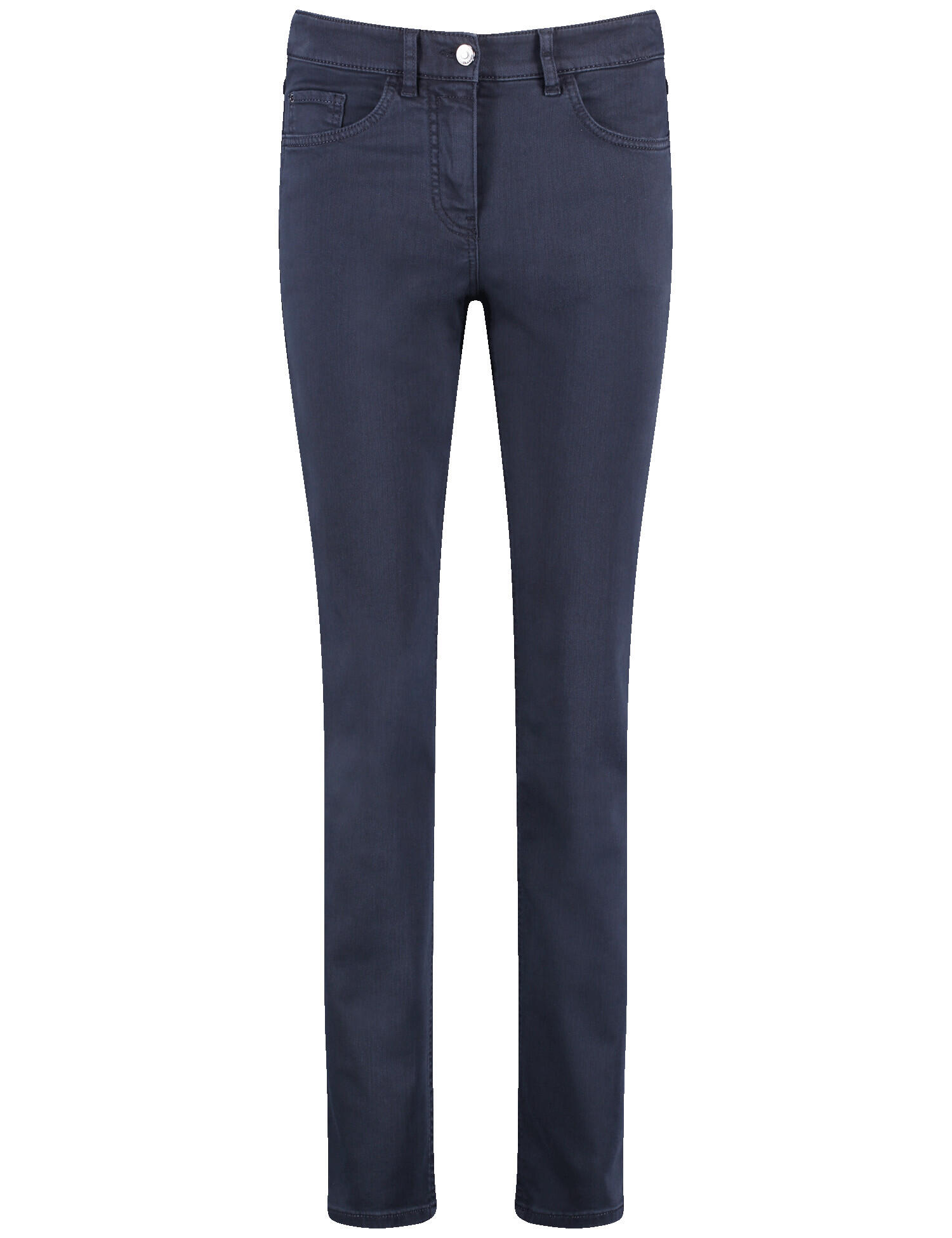 GERRY WEBER Edition - 5-Pocket Jeans SOL꞉INE BEST4ME Slim Fit navy - Gr. - 36S von GERRY WEBER Edition