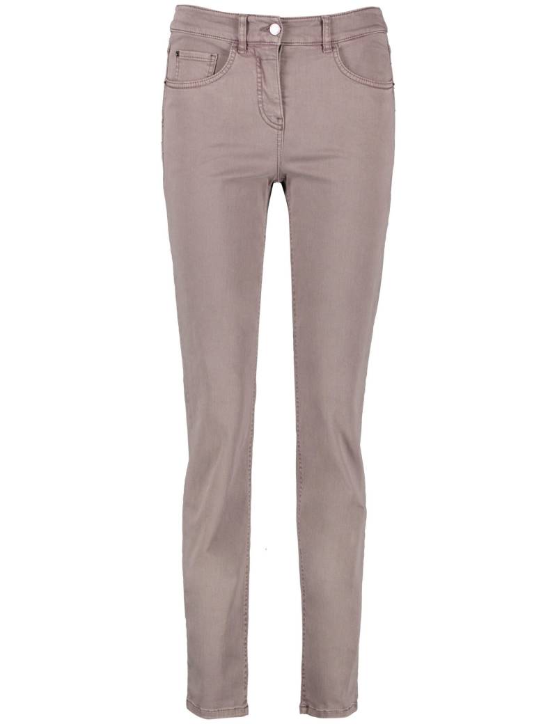 GERRY WEBER Edition - 5-Pocket Jeans SOL꞉INE BEST4ME Slim Fit nougat - Gr. - 36R von GERRY WEBER Edition