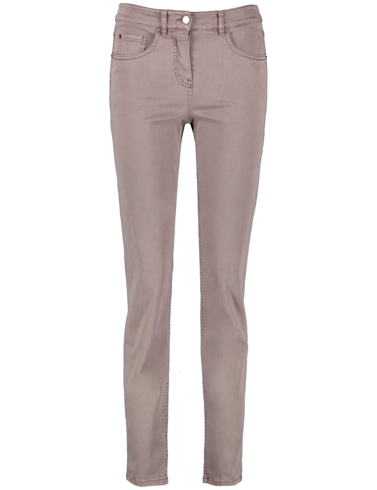 GERRY WEBER Edition - 5-Pocket Jeans SOL꞉INE BEST4ME Slim Fit nougat - Gr. - 48R von GERRY WEBER Edition