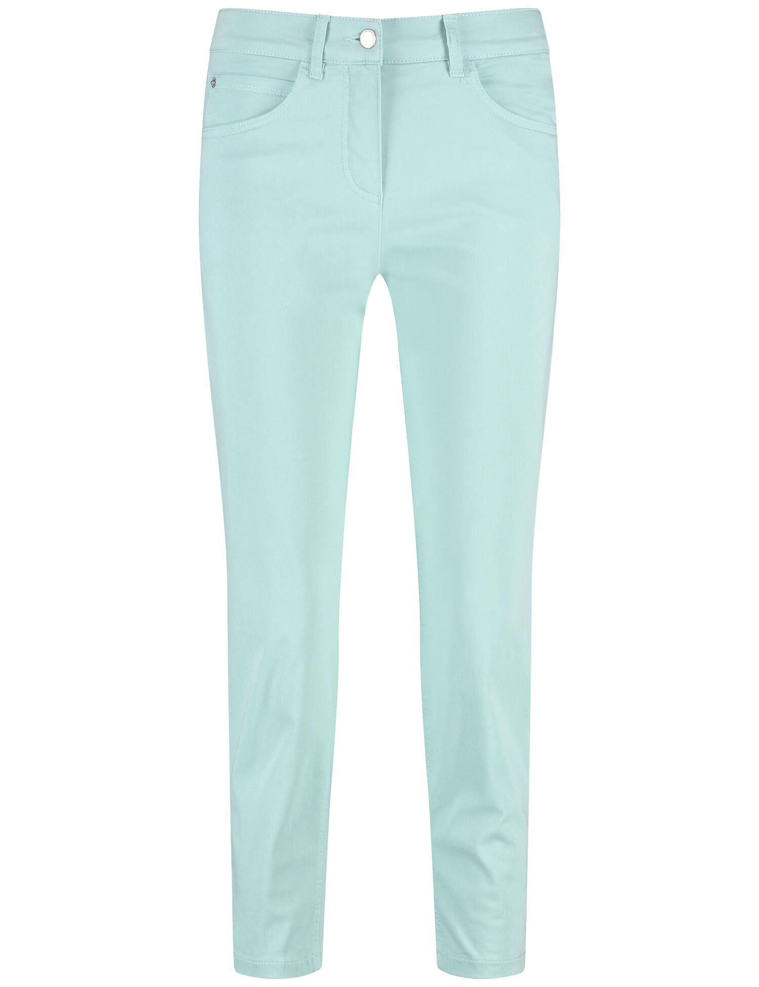 GERRY WEBER Edition - 5-Pocket SOL꞉INE BEST4ME in 3/4 Länge icy sky - Gr. - 40R von GERRY WEBER Edition