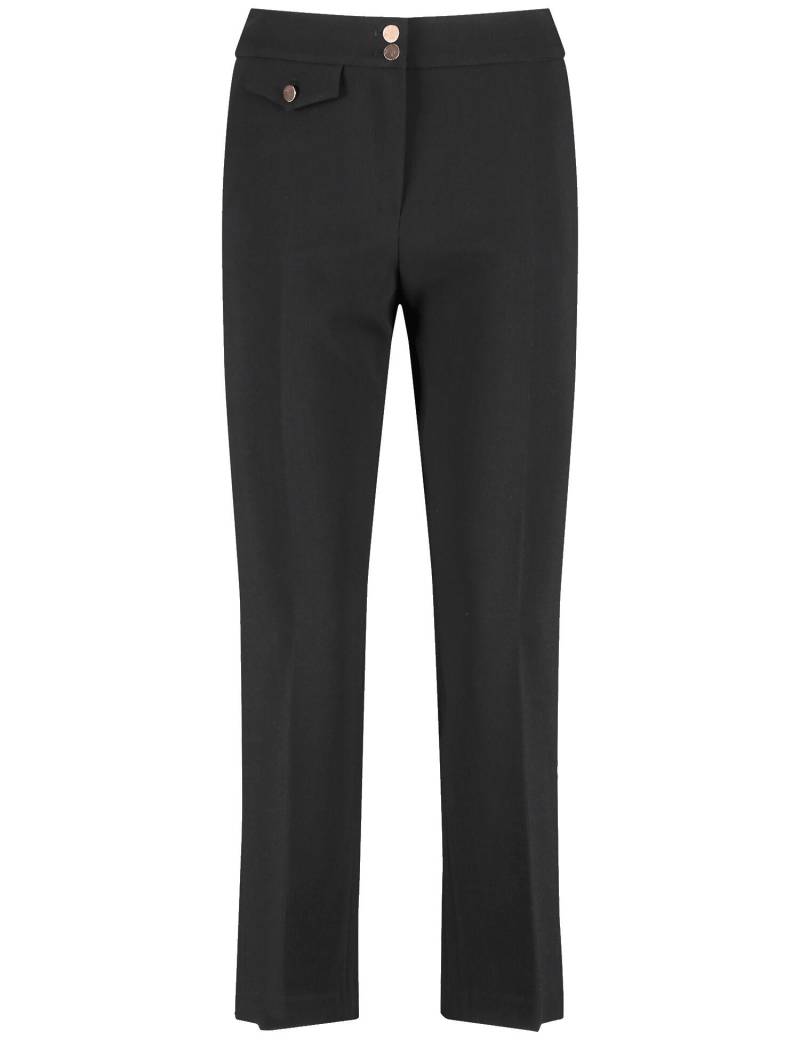 GERRY WEBER Edition - 7/8 Hose MAR꞉LIE FLARED FIT schwarz - Gr. - 40R von GERRY WEBER Edition