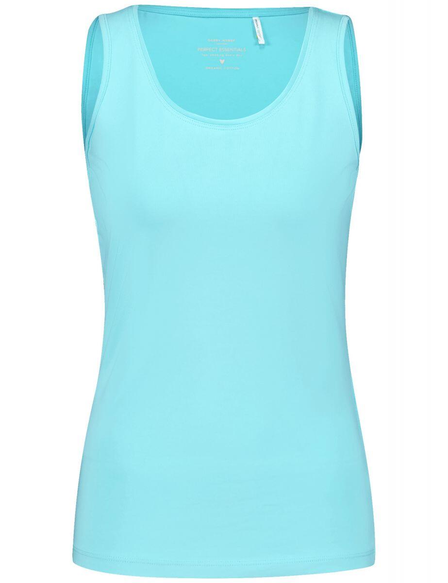 GERRY WEBER Edition - Basic Top blau - Gr. - 40 von GERRY WEBER Edition