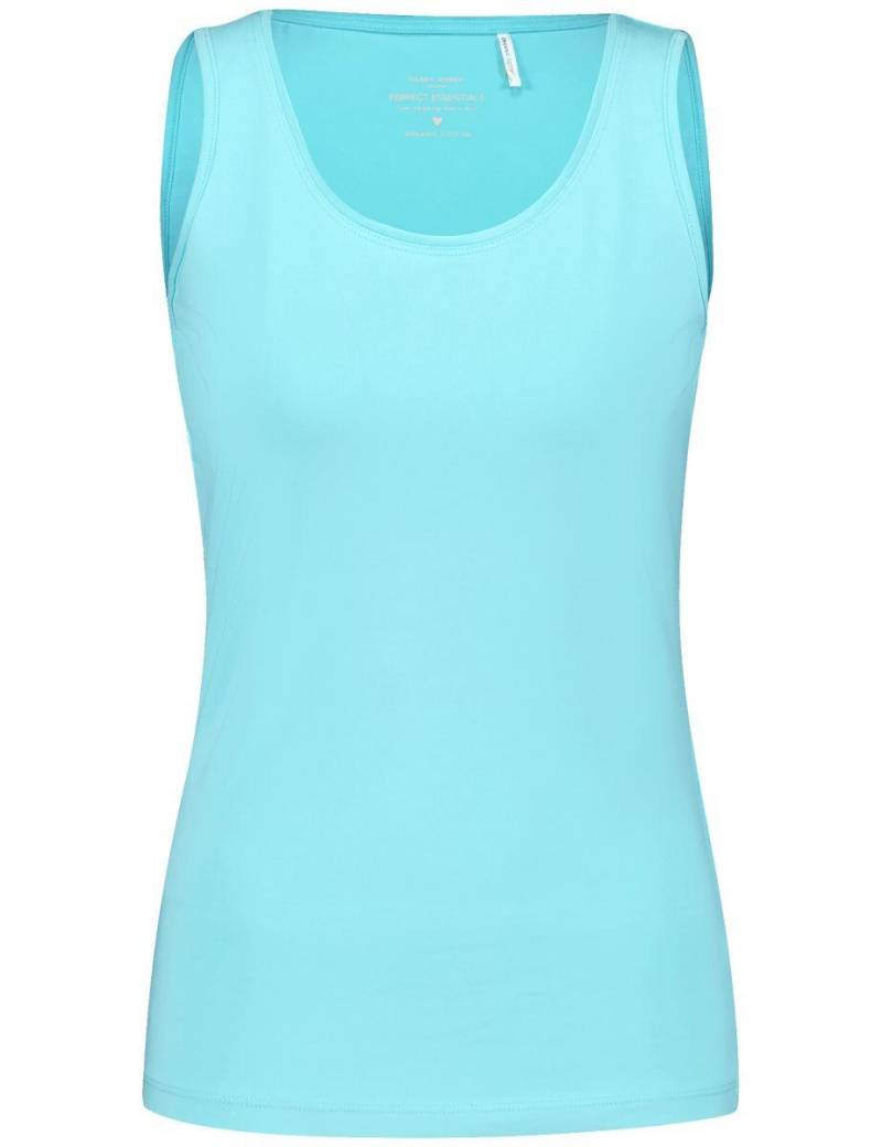 GERRY WEBER Edition - Basic Top blau - Gr. - 40 von GERRY WEBER Edition