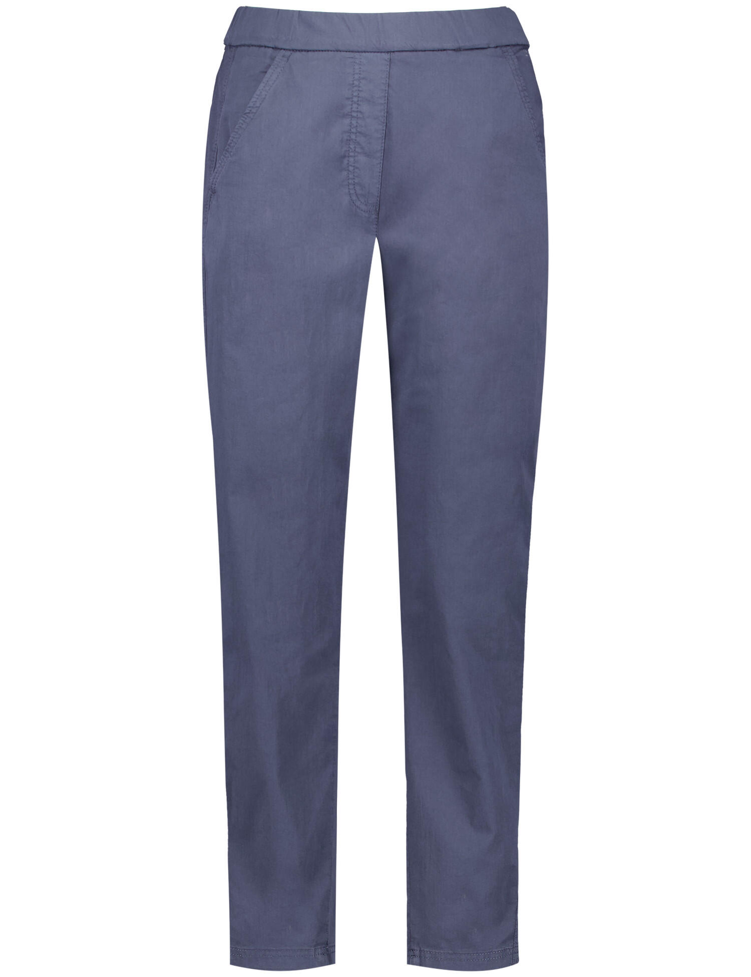 GERRY WEBER Edition - Bequeme Schlupfhose KES꞉SY CHINO indigo - Gr. - 36R von GERRY WEBER Edition