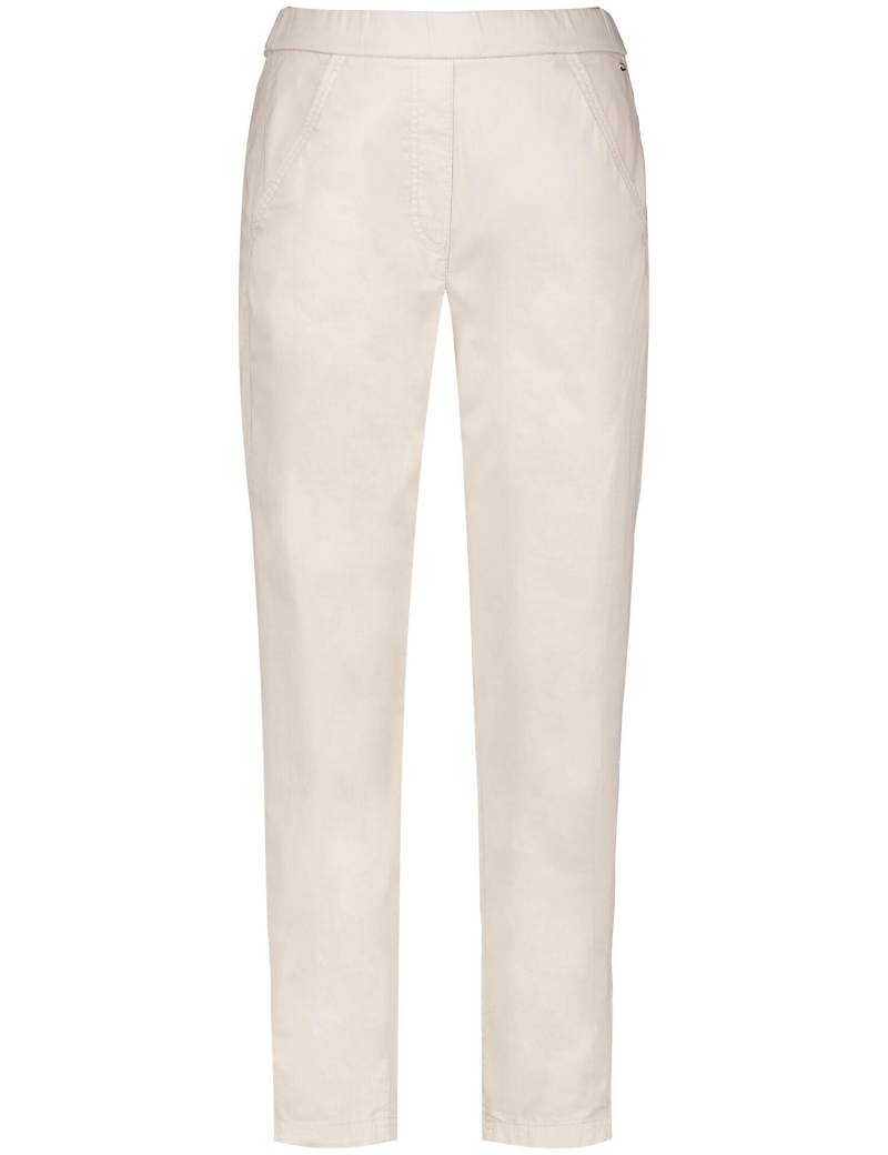 GERRY WEBER Edition - Bequeme Schlupfhose KES꞉SY CHINO muschel - Gr. - 36R von GERRY WEBER Edition