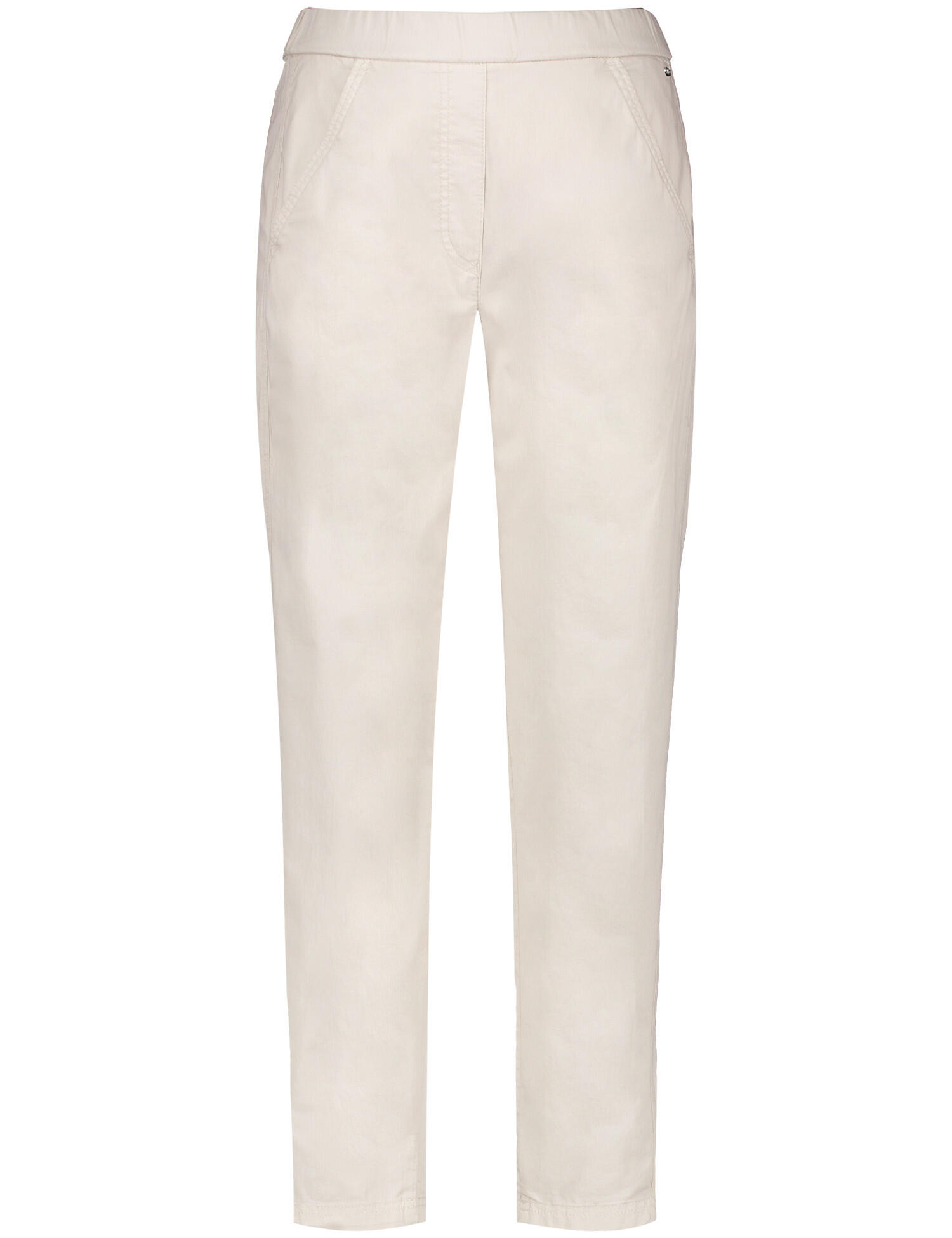 GERRY WEBER Edition - Bequeme Schlupfhose KES꞉SY CHINO muschel - Gr. - 42R von GERRY WEBER Edition