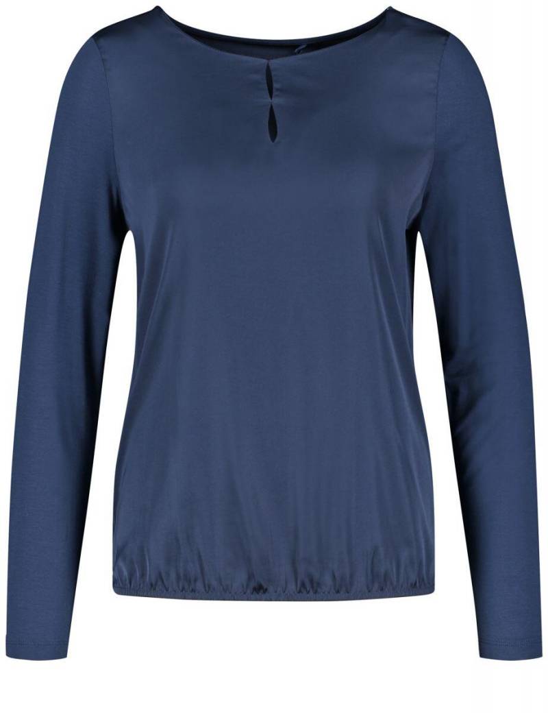 GERRY WEBER Edition - Blusenshirt blau - Gr. - 40 von GERRY WEBER Edition