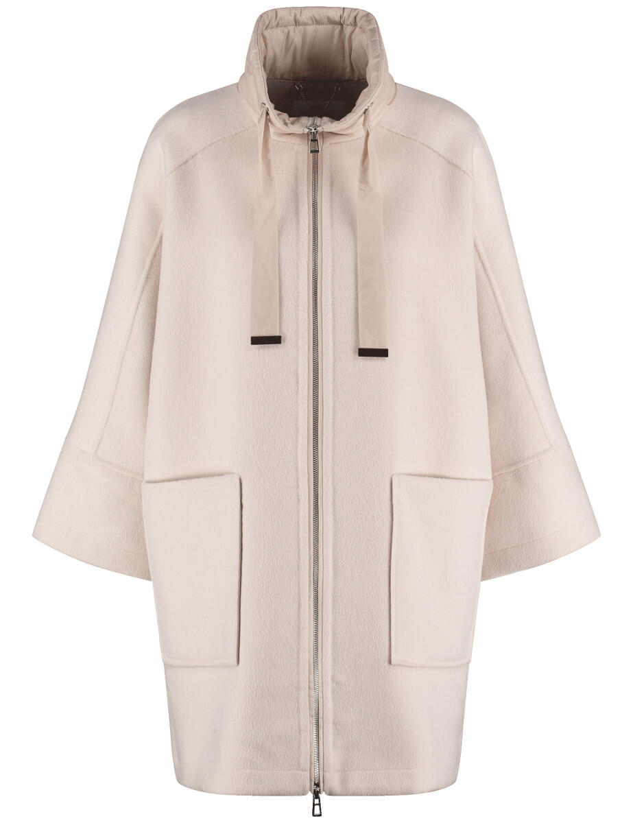 GERRY WEBER Edition - Cape mit Reißverschluss beige - Gr. - 42 von GERRY WEBER Edition