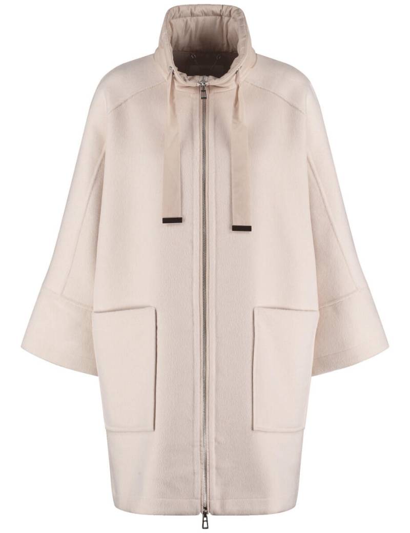 GERRY WEBER Edition - Cape mit Reißverschluss beige - Gr. - 42 von GERRY WEBER Edition