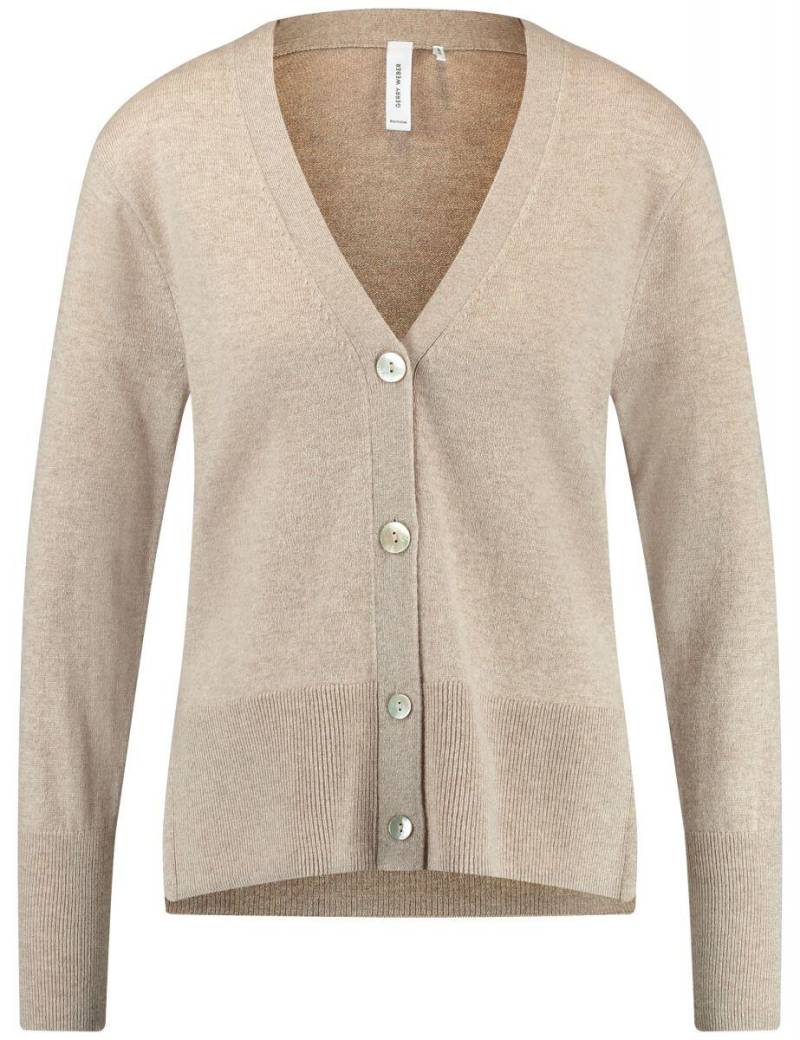 GERRY WEBER Edition - Cardigan beige - Gr. - 40 von GERRY WEBER Edition