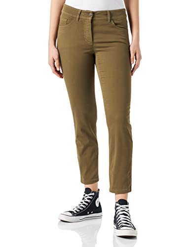 GERRY WEBER Edition Damen Best4me 7/8 Jeans, Light Khaki, 48 von Gerry Weber