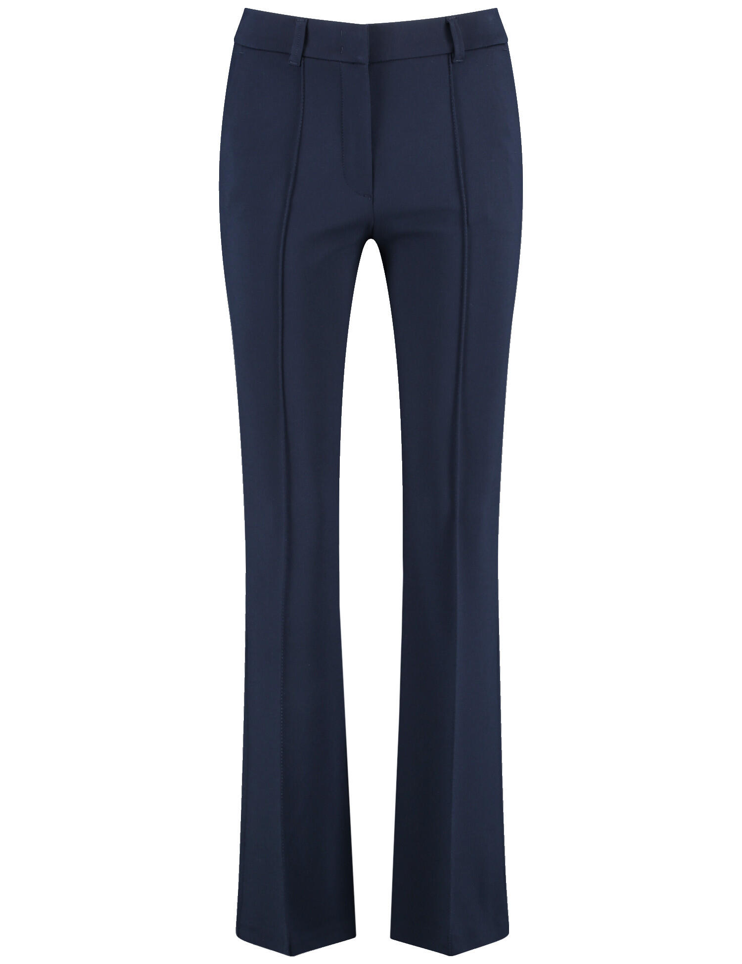 GERRY WEBER Edition - Elegante Hose MAR꞉LIE FLARED FIT navy - Gr. - 38R von GERRY WEBER Edition