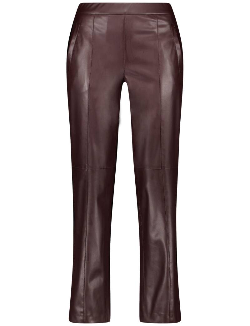 GERRY WEBER Edition - HOSE FREIZEIT VERKUE marsala - Gr. - 44R von GERRY WEBER Edition