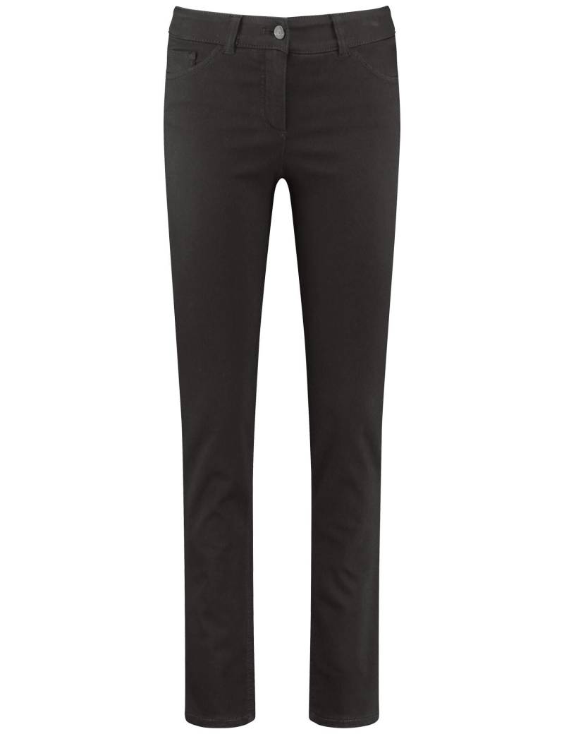 GERRY WEBER Edition - HOSE JEANS LANG black black denim - Gr. - 38L von GERRY WEBER Edition
