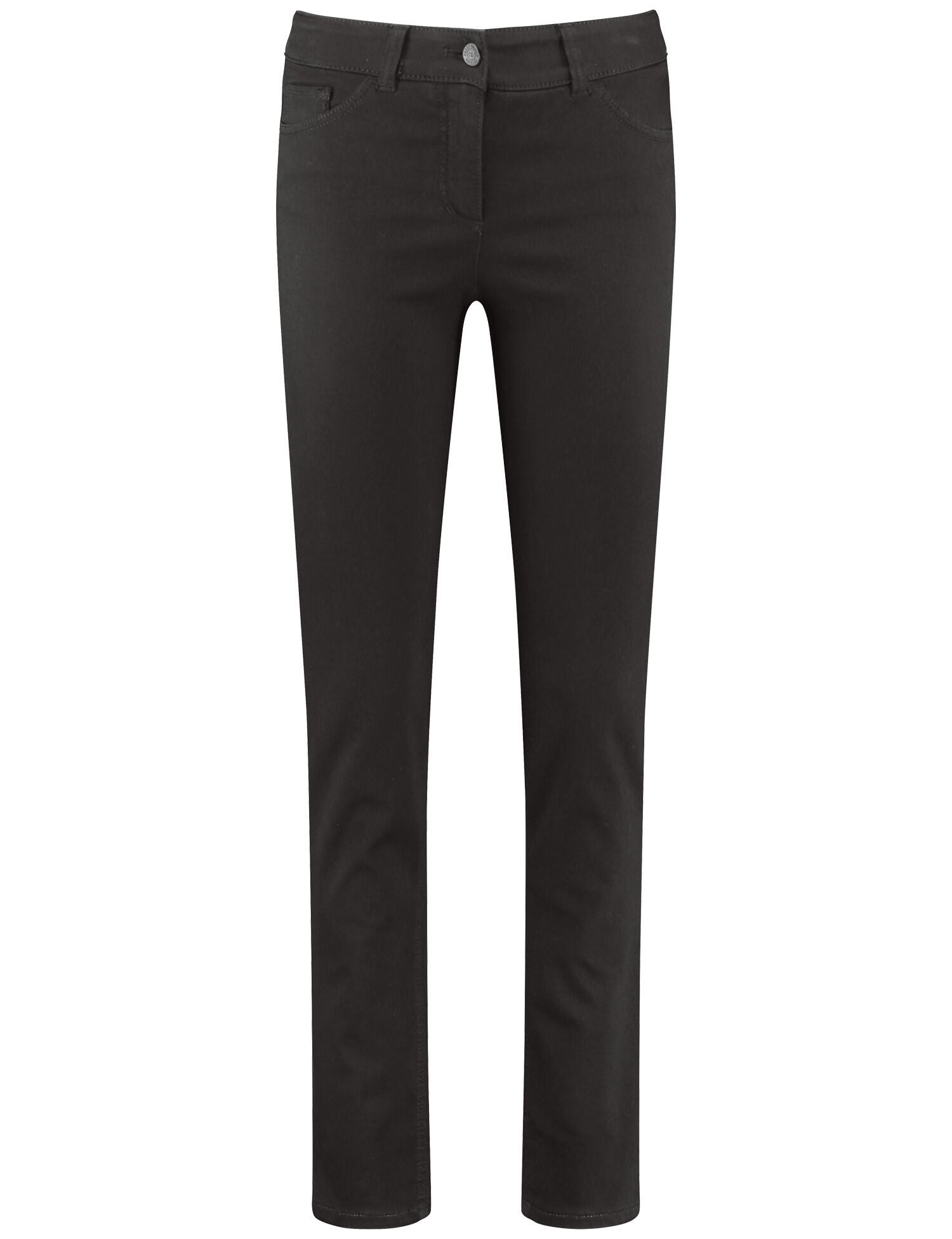 GERRY WEBER Edition - HOSE JEANS LANG black black denim - Gr. - 42R von GERRY WEBER Edition