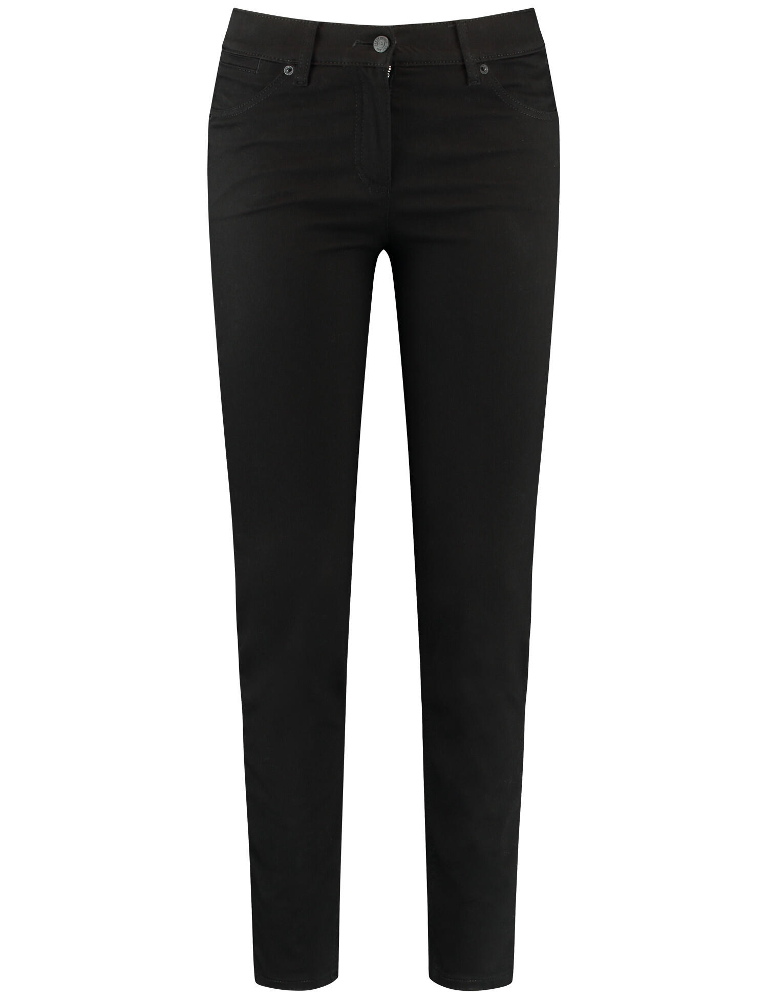GERRY WEBER Edition - HOSE JEANS LANG black black denim - Gr. - 42S von GERRY WEBER Edition
