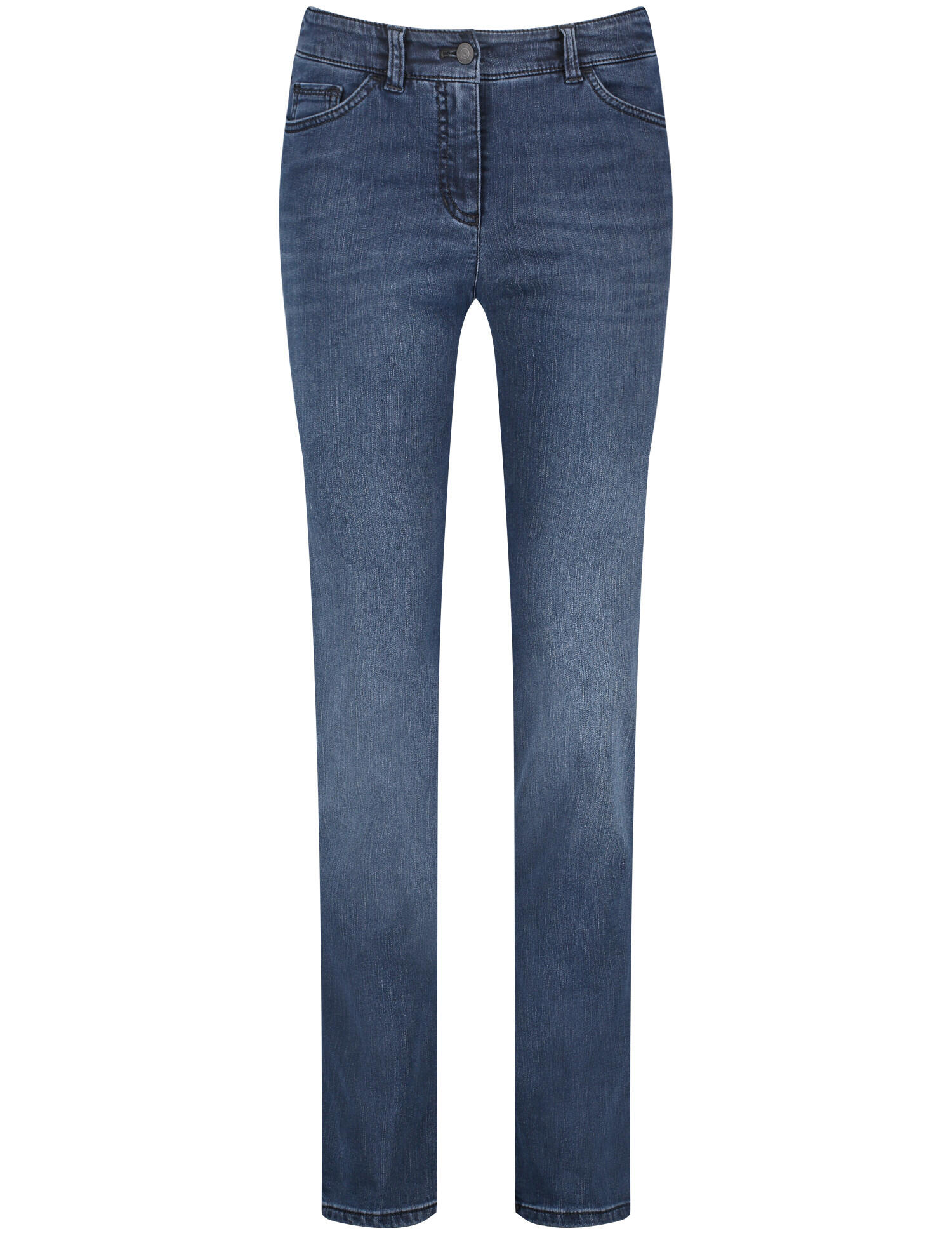 GERRY WEBER Edition - HOSE JEANS LANG black blue mit use - Gr. - 36S von GERRY WEBER Edition