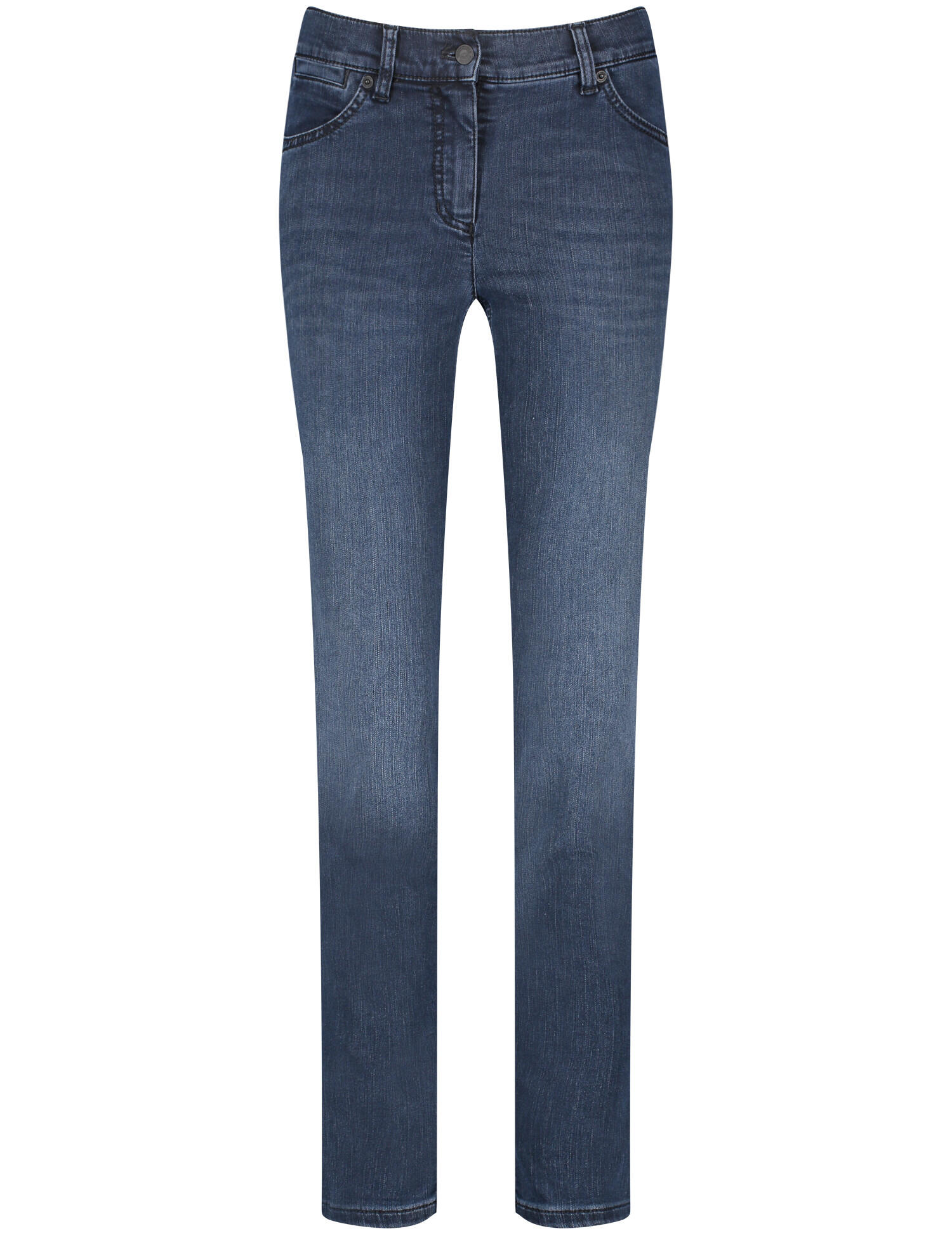 GERRY WEBER Edition - HOSE JEANS LANG black blue mit use - Gr. - 40R von GERRY WEBER Edition