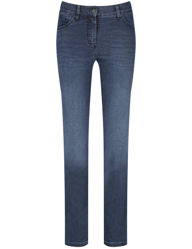 GERRY WEBER Edition - HOSE JEANS LANG black blue mit use - Gr. - 40R von GERRY WEBER Edition