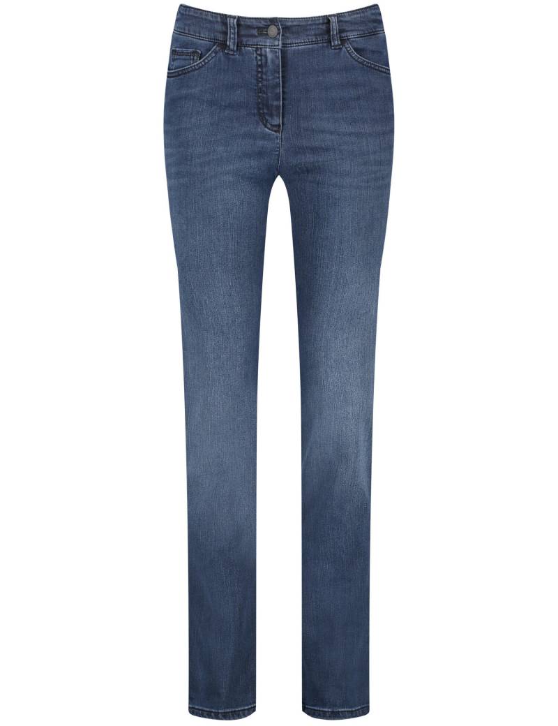 GERRY WEBER Edition - HOSE JEANS LANG black blue mit use - Gr. - 42S von GERRY WEBER Edition