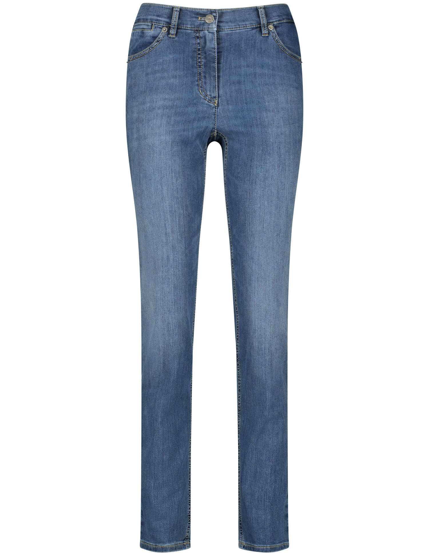 GERRY WEBER Edition - HOSE JEANS LANG blue denim - Gr. - 42R von GERRY WEBER Edition