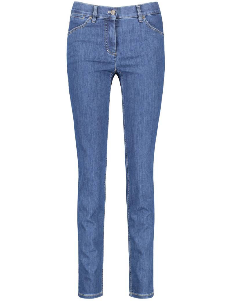 GERRY WEBER Edition - HOSE JEANS LANG blue denim - Gr. - 46S von GERRY WEBER Edition