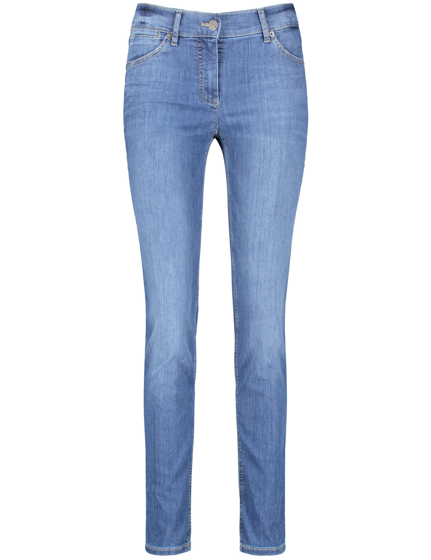 GERRY WEBER Edition - HOSE JEANS LANG blue denim mit use - Gr. - 36S von GERRY WEBER Edition