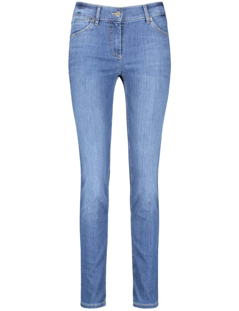 GERRY WEBER Edition - HOSE JEANS LANG blue denim mit use - Gr. - 38R von GERRY WEBER Edition