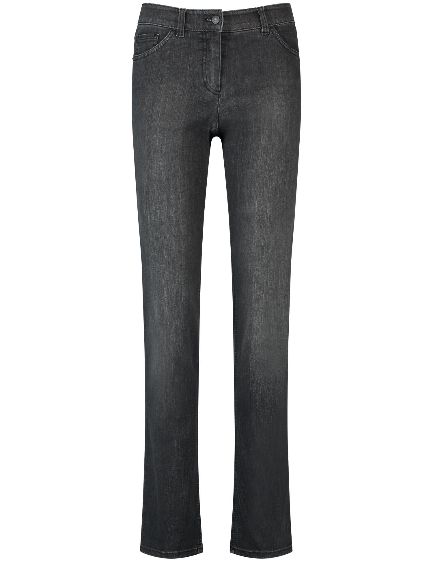 GERRY WEBER Edition - HOSE JEANS LANG grey denim - Gr. - 44R von GERRY WEBER Edition