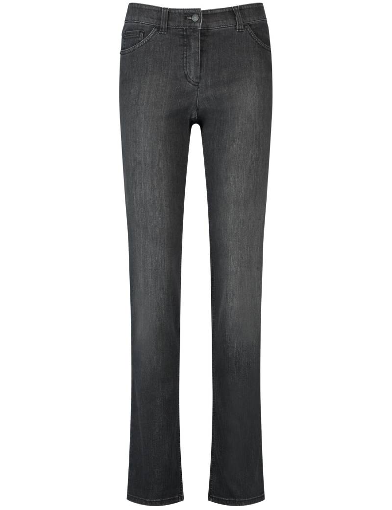 GERRY WEBER Edition - HOSE JEANS LANG grey denim - Gr. - 44R von GERRY WEBER Edition